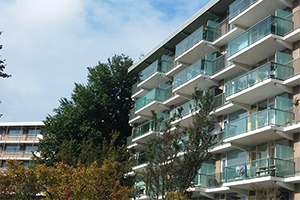 Lichtgewicht microbeton® balkons, een in het oog springende verandering